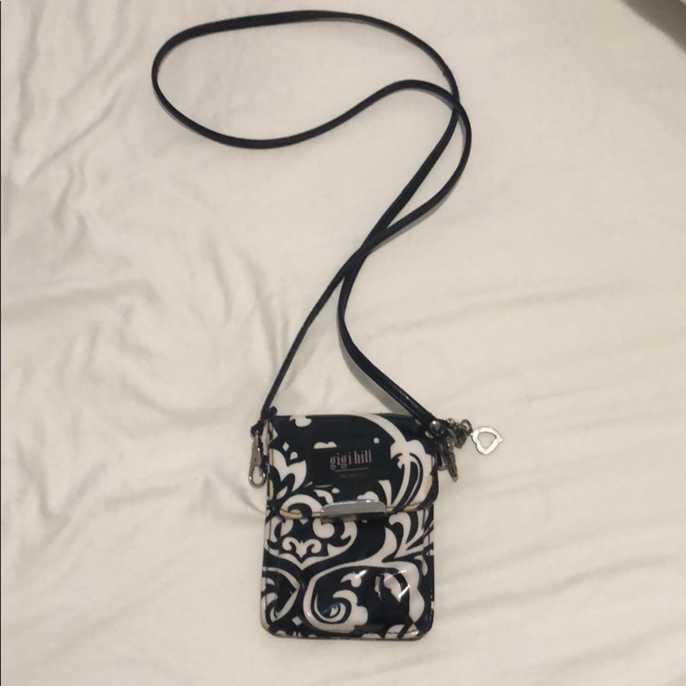 Gigi Hill shoulder strap wallet